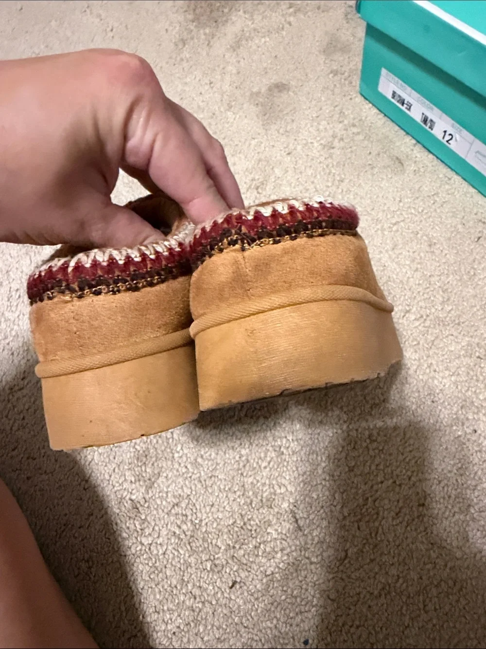 Kids Brown moccasin shoe